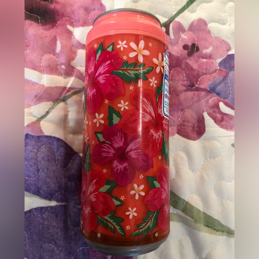 Floral Red Drinkware Tumbler